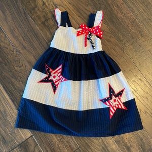 Toddler Girl 4th of July Dress